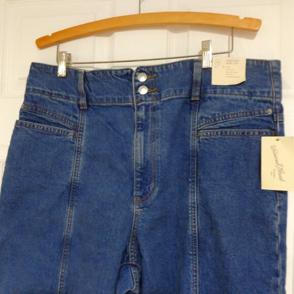 New! Universal Thread Women's High-Rise Tailored Wide Leg Jeans Size 17 - Picture 3 of 10